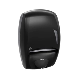 Trend Duo Carbon Skin habszappan adagoló és hajtogatott kéztörlő adagoló 550ml 400lap újrahasznosított műanyag fekete