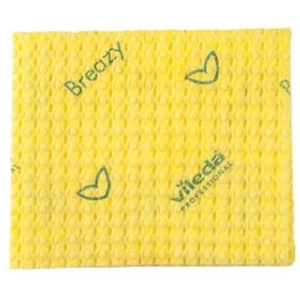Vileda New Breazy antibakteriális törlőkendő sárga 35x35cm 25db/csomag