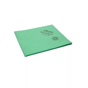 Vileda r-MicronQuick vegyszerálló mikroszálas törlőkendő zöld 38x40cm 5db/csomag