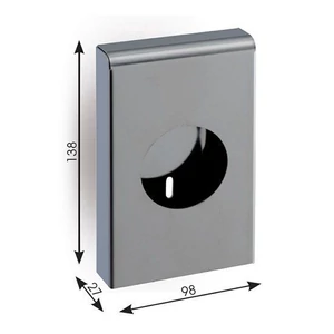 Higiéniai tasak adagoló inox