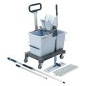 Vileda UltraSpeed Pro Ready to Go Kit felmosó kocsi 10+25L (prés, alváz, tolókar, moptartó, r-MicroLite Max mop, nyél)