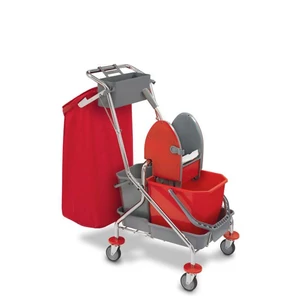 VDM Minimax 4 duo kétvödrös (15l+12l) összecsukható takarítókocsi