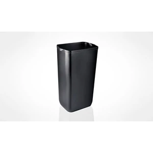 Trend szemetes, falra szerelhető, soft touch fekete 23L