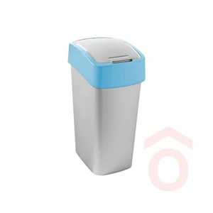 Billenő fedeles szemetes szögletes 45L