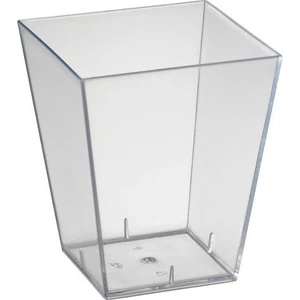 Duni Amuse-bouche kínáló tálka Square átlátszó 150ml 24x25db/gyűjtő