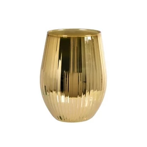 Duni Ritz gyertya üvegben Gold 55h 6db/gyűjtő