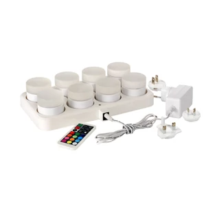 Duni led készlet újratölthető égőkkel 1x8db/gyűjtő