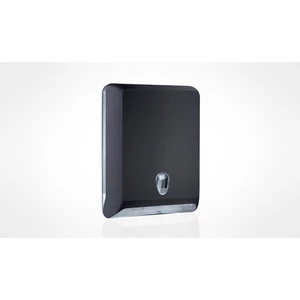 Trend hajtogatott kéztörlő tartó maxi ABS fekete soft touch