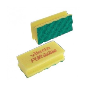 Vileda PUR Active szivacs sárga 7x15x4,5cm 10db/csomag
