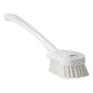 Vikan Nyeles súrolókefe, közepes fehér 415 mm