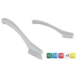 Vikan alkatrész- és fuga tisztító kézi kefe, fehér, 4 cm-es