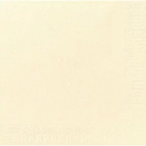 Duni szalvéta krém 3 rétegű 33x33cm 12x20db/gyűjtő