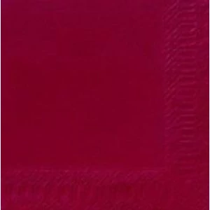Duni szalvéta bordó 3 rétegű 33x33cm 10x50db/gyűjtő