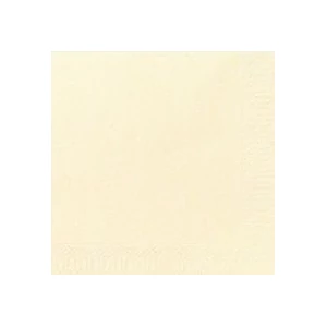 Duni szalvéta krém 3 rétegű 33x33cm 10x50db/gyűjtő