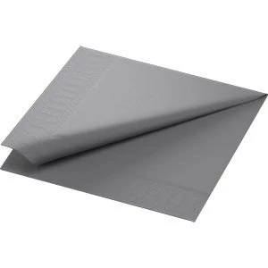 Duni szalvéta Granite grey 3 rétegű 40x40cm 8x125db/gyűjtő
