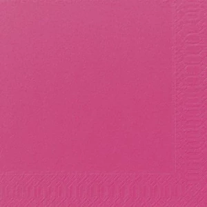 Duni szalvéta Fuchsia 3 rétegű 33x33cm 8x125db/gyűjtő