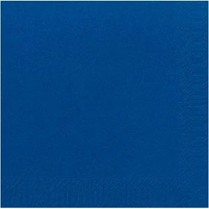 Duni szalvéta Dark blue 3 rétegű 40x40cm 4x250db/gyűjtő