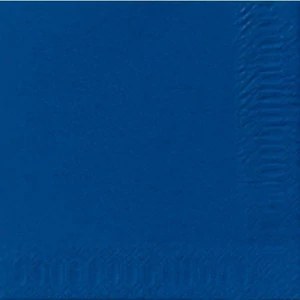 Duni szalvéta Dark blue 3 rétegű 33x33cm 8x125db/gyűjtő