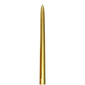 Duni antik gyertya arany 260x22mm 10x10db/gyűjtő