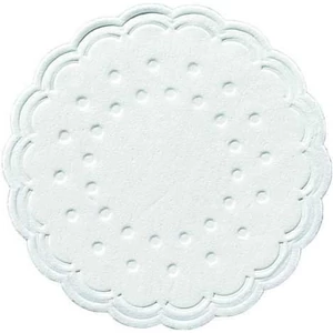 Duni poháralátét fehér 8 rétegű D7,5 12x250db/gyűjtő