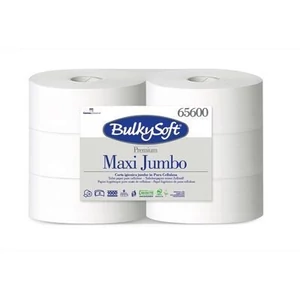 BulkySoft prémium maxi jumbo toalettpapír 2rtg M9 D25,5 320m cell 6tek/gyűjtő
