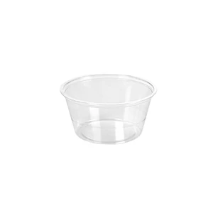 Duni Eco öntetes tálka átlátszó 100ml 12x200db/gyűjtő