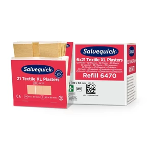 Cederroth Salvequick nagy textil sebtapasz utántöltő, 21x6db/gyűjtő