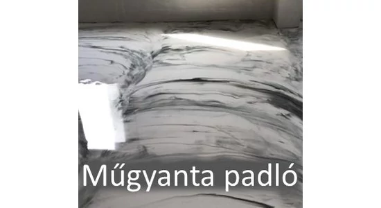 Műgyanta padló