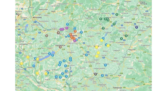 Térképen mutatjuk, hány professzionális mosoda adagolórendszerét üzemeltetjük országszerte!