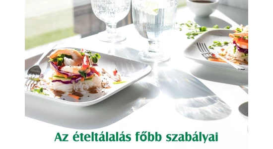 Az ételtálalás főbb szabályai
