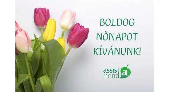 Boldog nőnapot és mosolyogva végzett mindennapi munkát kívánunk a professzionális higiéniai szektorban dolgozó hölgyeknek!