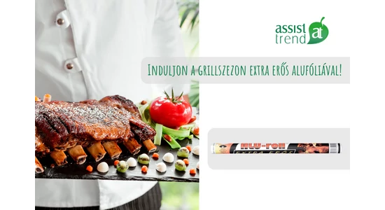Indul a grillszezon! Extra erős alufólia most nagyon kedvező áron!
