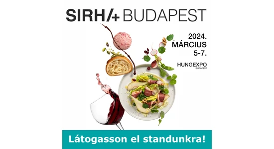 Ott leszünk a márciusi SIRHA-n, szeretettel várjuk Partnereinket!