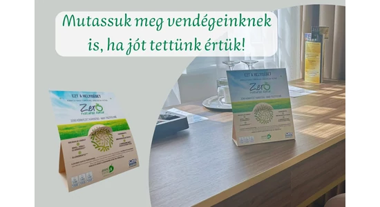 Mutassuk meg vendégeinknek is, ha jót tettünk értük!