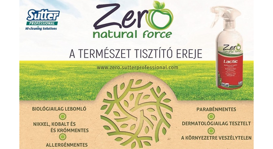 Környezetbarát fertőtlenítés - Zero módon