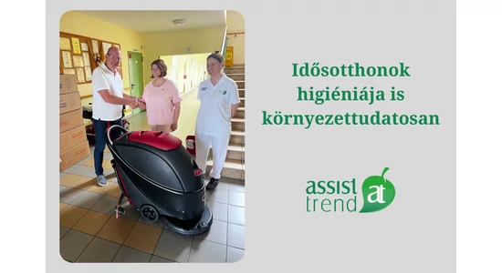 Büszkék vagyunk: Mostantól Tokajban, a Szent Lázár Időskorúak Otthonában is környezettudatosabb tisztítószereket használnak 