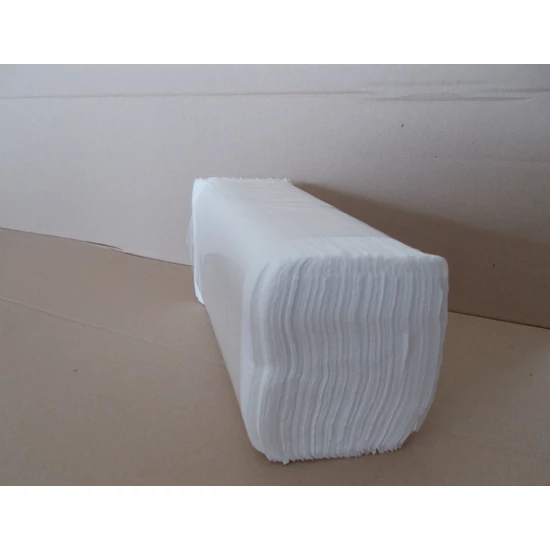 Trend V hajtogatott kéztörlő 2rtg 22x22cm 160 lap cell FSC 20cs/gyűjtő