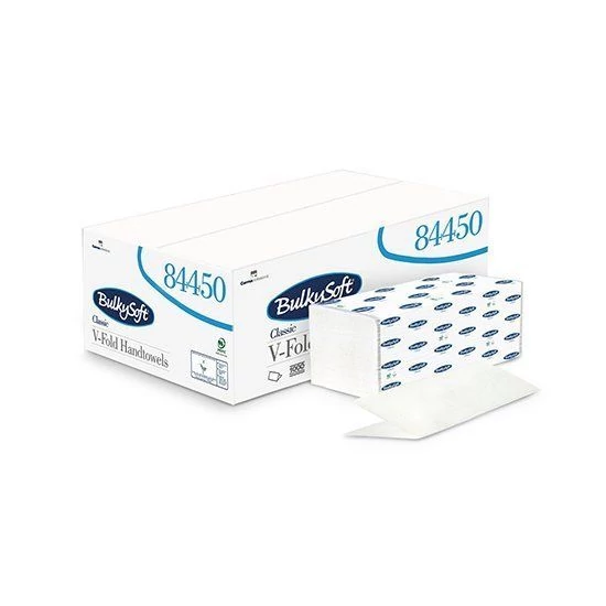BulkySoft classic V hajtogatott kéztörlő 2 rétegű 21x20,5 cm 200 lap cell