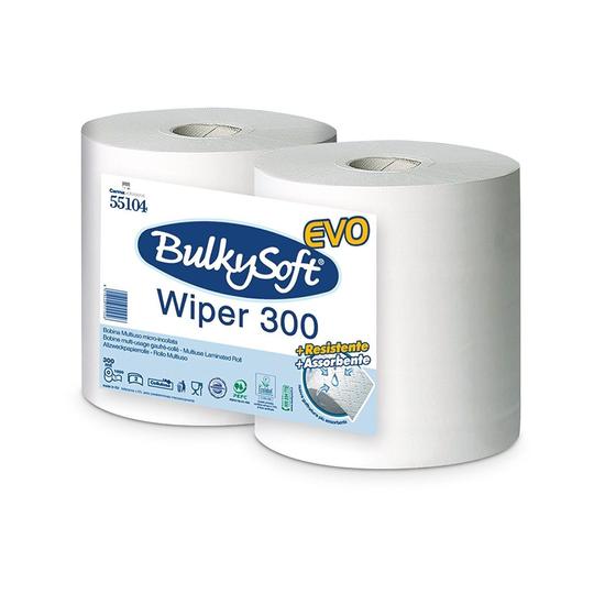 BulkySoft classic ipari törlőpapír 2 rétegű M22 D26 1000 lap 300 m cell