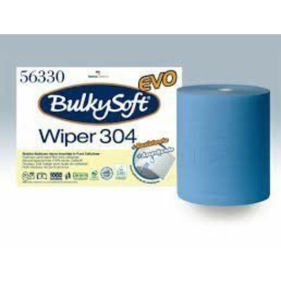 BulkySoft premium ipari törlőpapír kék 2 rétegű M26 D26,5 800 lap 304 m cell