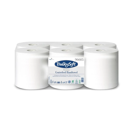 BulkySoft premium belsőmagos ipari törlőpapír 2 rétegű M20 D19 450 lap 108 m cell