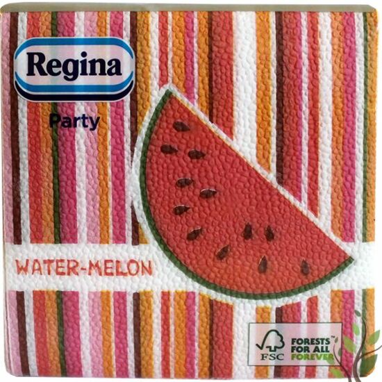 Regina Party watermelon-pear szalvéta 1 rétegű 30x29cm 36x45db/gyűjtő