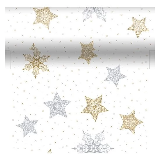  Dunicel asztali futó 3:1-ben Snowstars White 0,4x4,8 m 8tek/gyűjtő