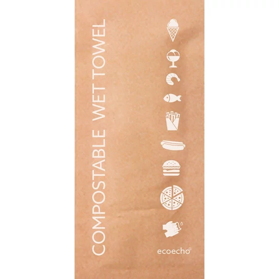 Duni Ecoecho frissítő kendő 6x13cm 2x250db/gyűjtő