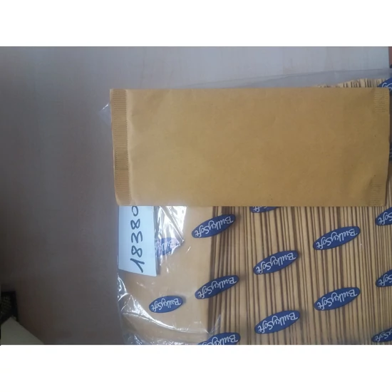 Bulkysoft evőeszköztartó tasak natúr 25x10,5cm 8x125db/gyűjtő