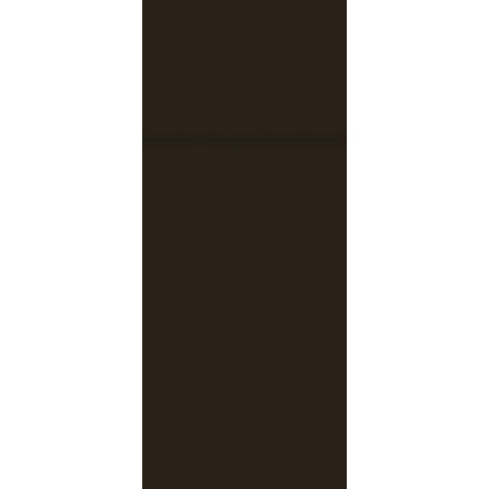 Duniletto evőezsköztartó szalvéta fekete 48x40cm 4x46db/gyűjtő
