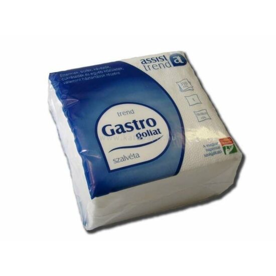 Trend Gastro goliat szalvéta fehér 1 rétegű 18x18cm 32x350db/gyűjtő