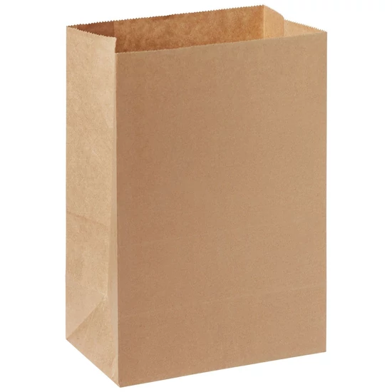 Duni BioPak Take-Away papírtasak barna 180x110x265mm 1x500db/gyűjtő