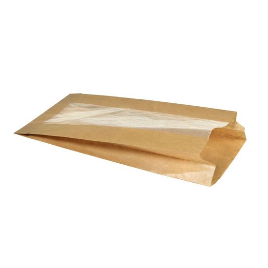 Duni papírtasak M-es natur 150x50x270mm 1x1000db/gyűjtő
