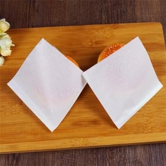 Pita/Hamburger papírtasak nyomatlan fehér 150x150mm 14x500db/gyűjtő